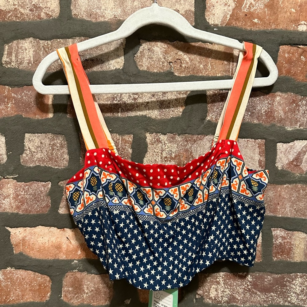 NWT FARM Rio crop top